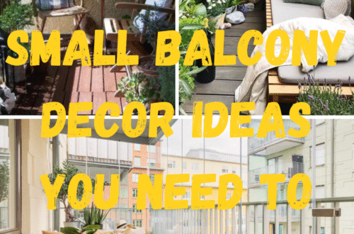 23 Creative Small Balcony Decor Ideas You Need to Try