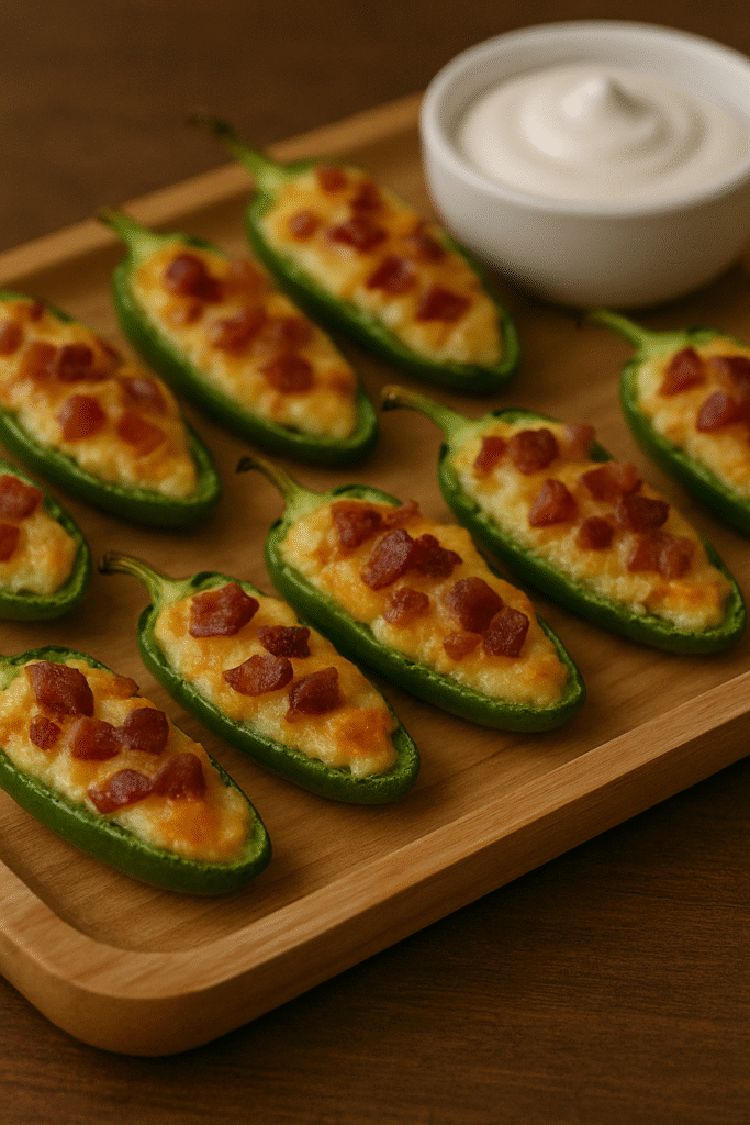 Baked Jalapeño Popper Bites