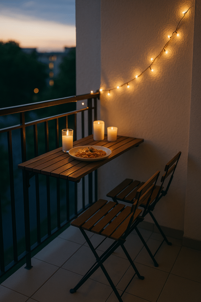 Balcony Dining: Small Tables That Don’t Take Up Space