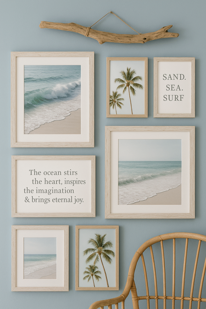 Coastal/Beach Vibes Gallery Wall