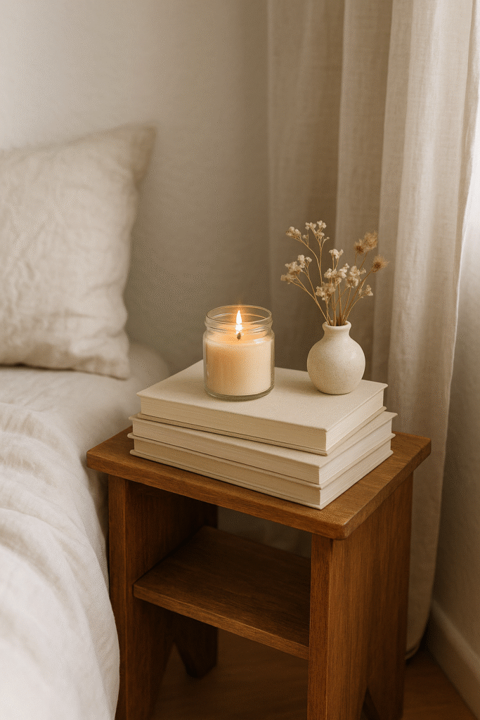 Books as Decor for a Personal Touch