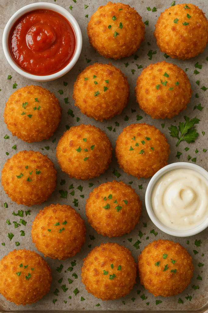 Crispy Mac and Cheese Bites