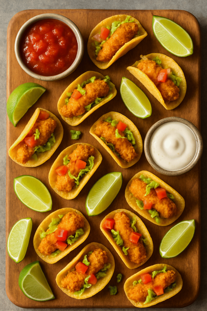 Crispy Mini Chicken Tacos