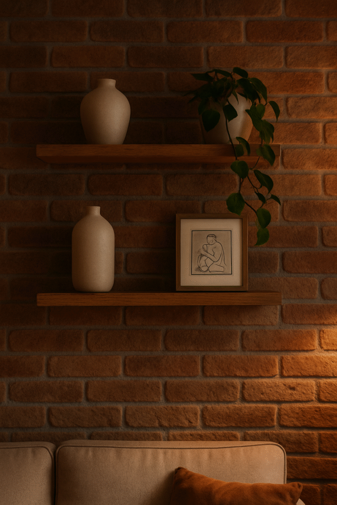 Decor That Complements Brick