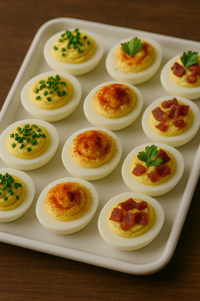 Deviled Egg Bites with a Twist