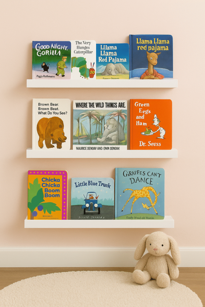 Floating Bookshelf for Kids’ Rooms