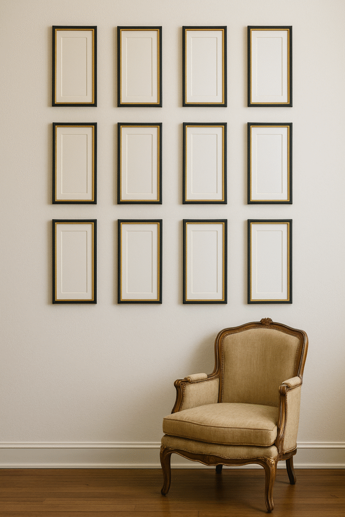 Floor-to-Ceiling Frame Wall