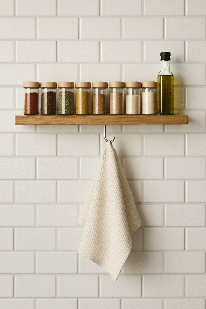 Kitchen Spice Rack Shelf