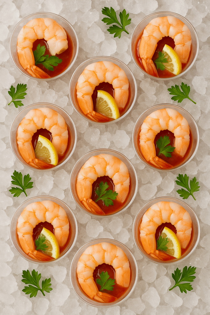 Mini Shrimp Cocktail Cups