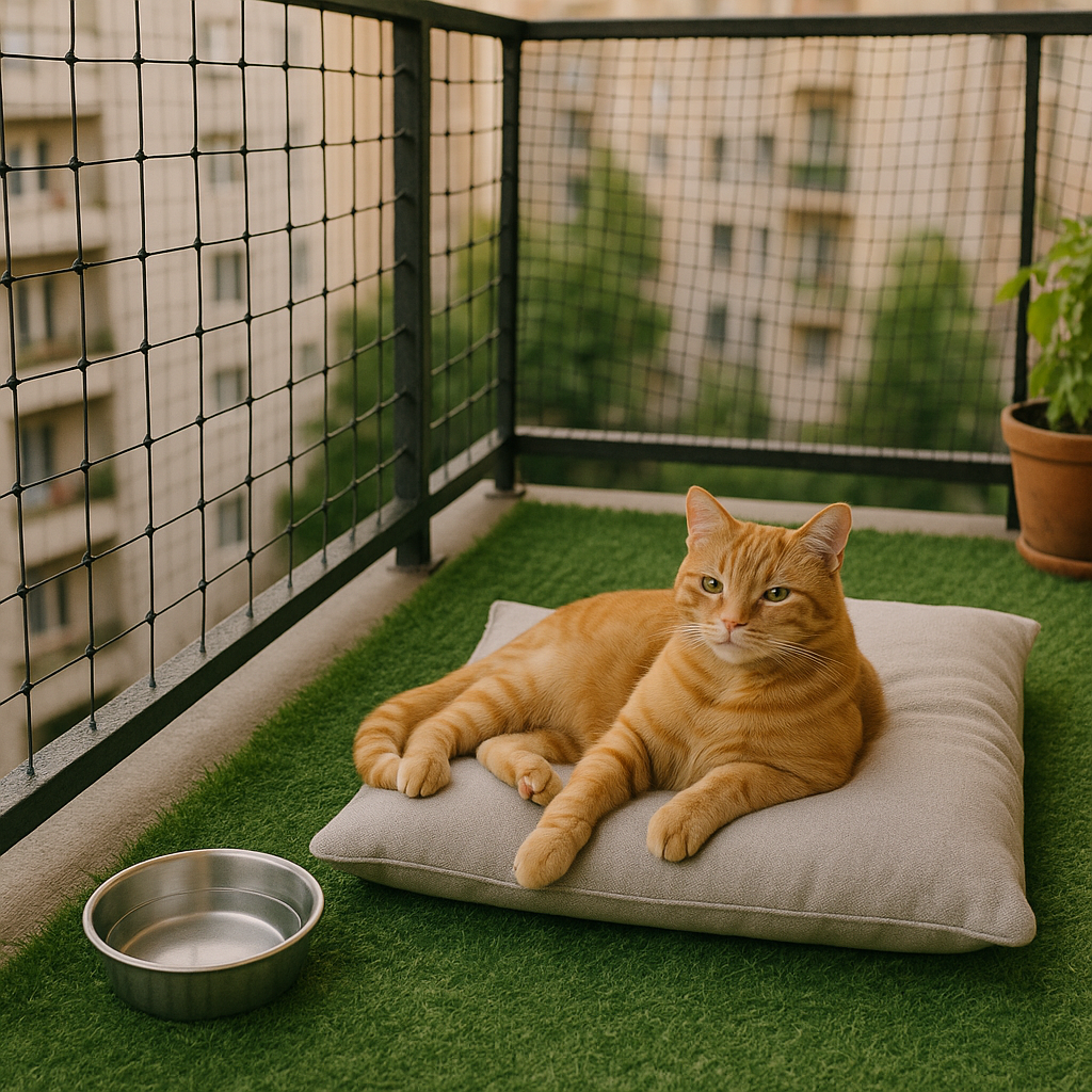Pet-Friendly Small Balcony Decor Ideas