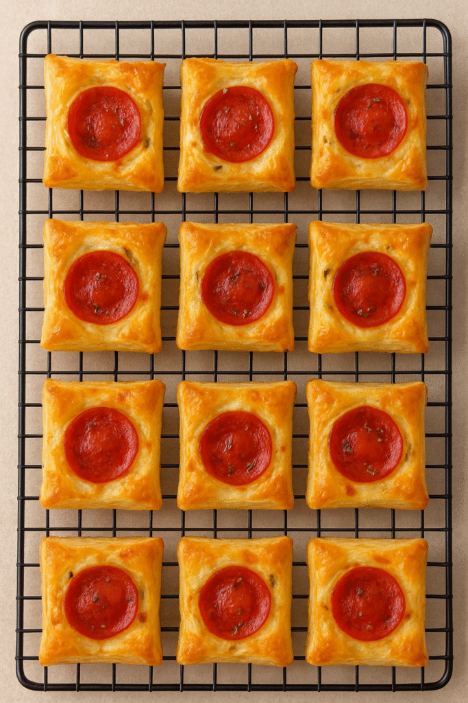 Puff Pastry Pizza Bites