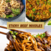 Sticky Beef Noodles