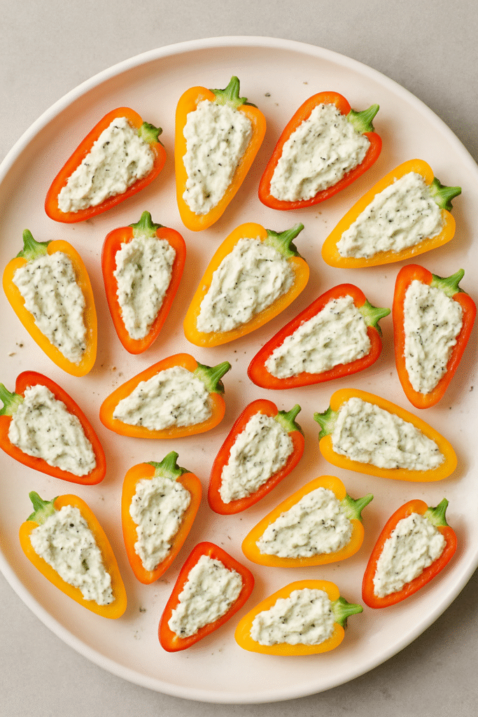 Stuffed Mini Bell Peppers