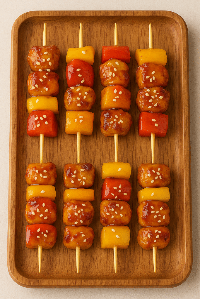 Teriyaki Chicken Skewers