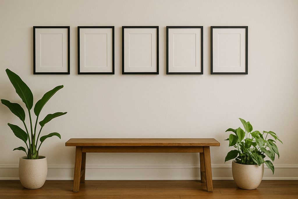 Uniform Frames in All-Black