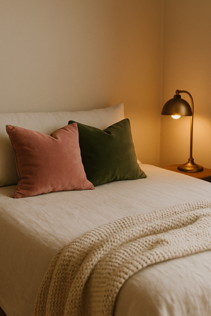 Velvet Pillows for a Touch of Luxe Comfort