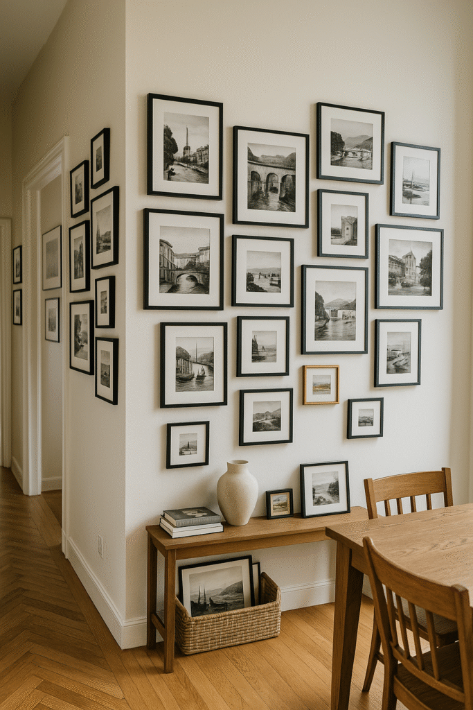 Wrapping Corner Gallery Wall