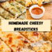 Homemade Cheesy Breadsticks