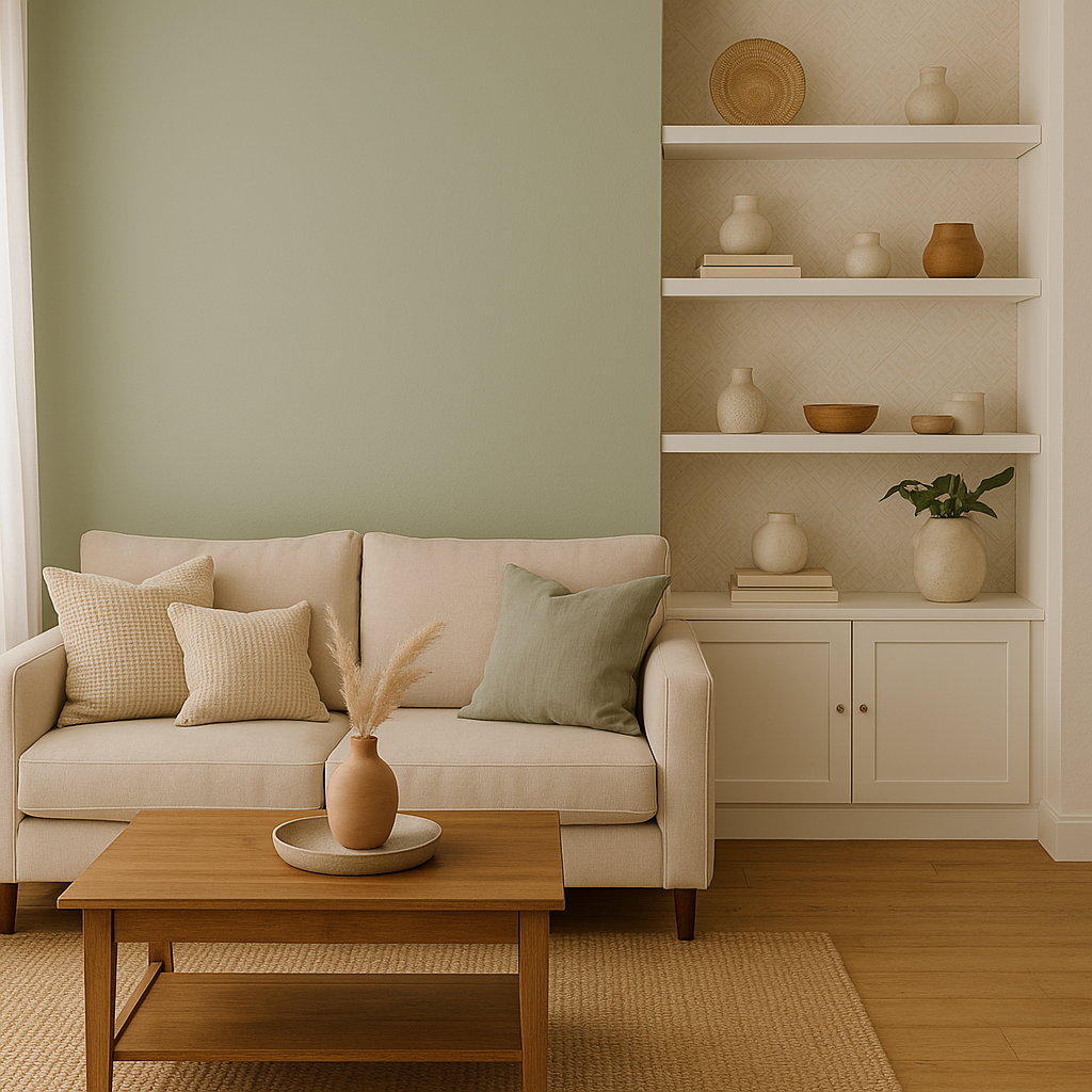 Add Removable Wallpaper or Accent Paint