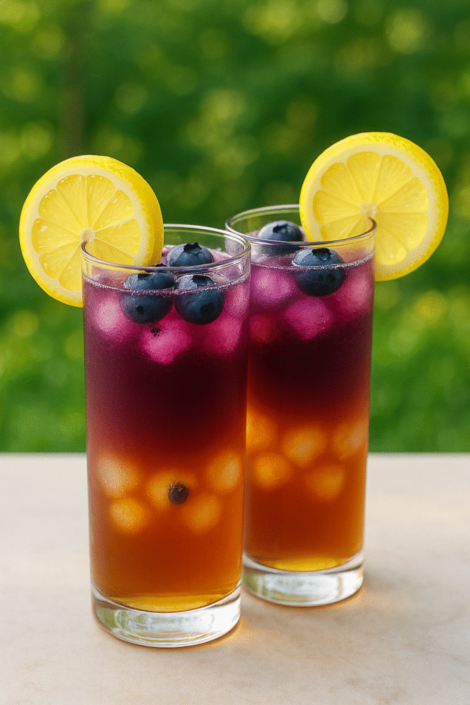 Blueberry Lemonade Iced Tea