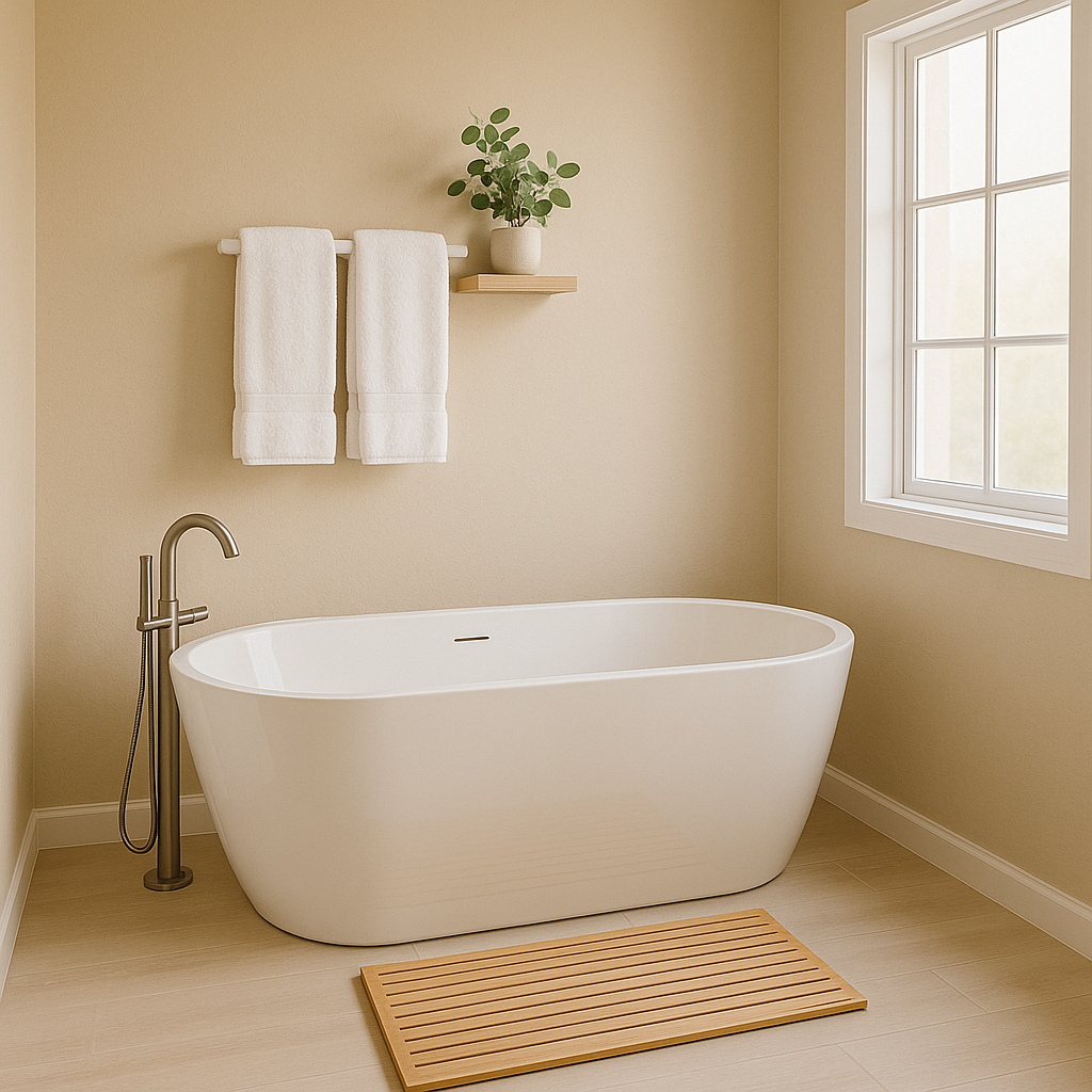 Calming Neutral Bathroom Ideas & Inspiration