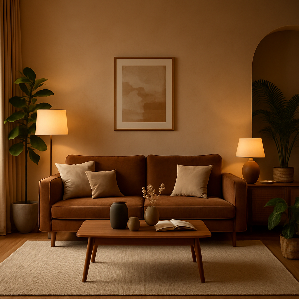 12 Stylish Brown Decor Ideas to Elevate Your Living Room