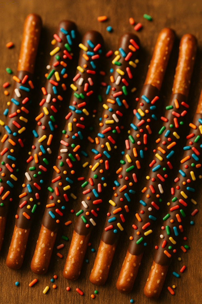 Chocolate-Covered Pretzels