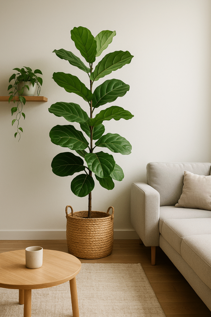 Introduce Greenery with Real or Faux Plants