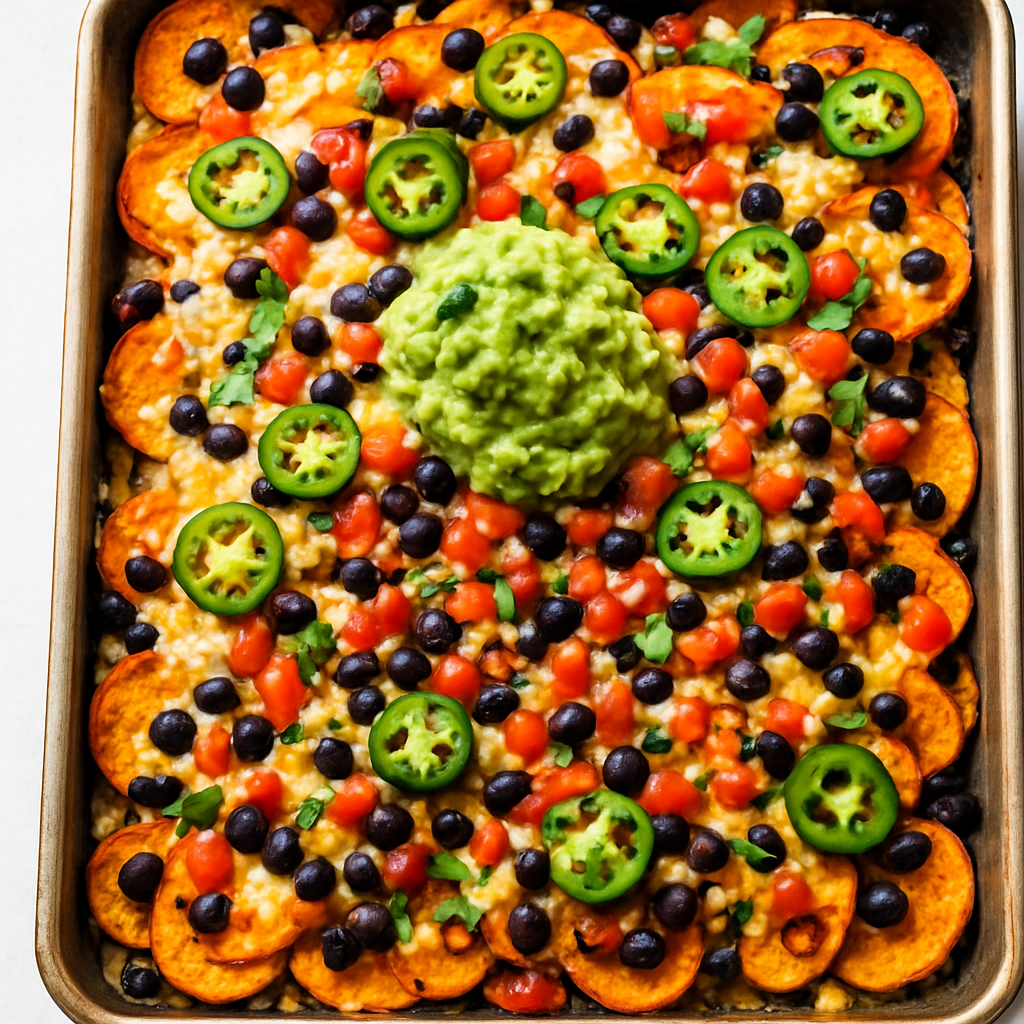 Loaded Sweet Potato Nachos