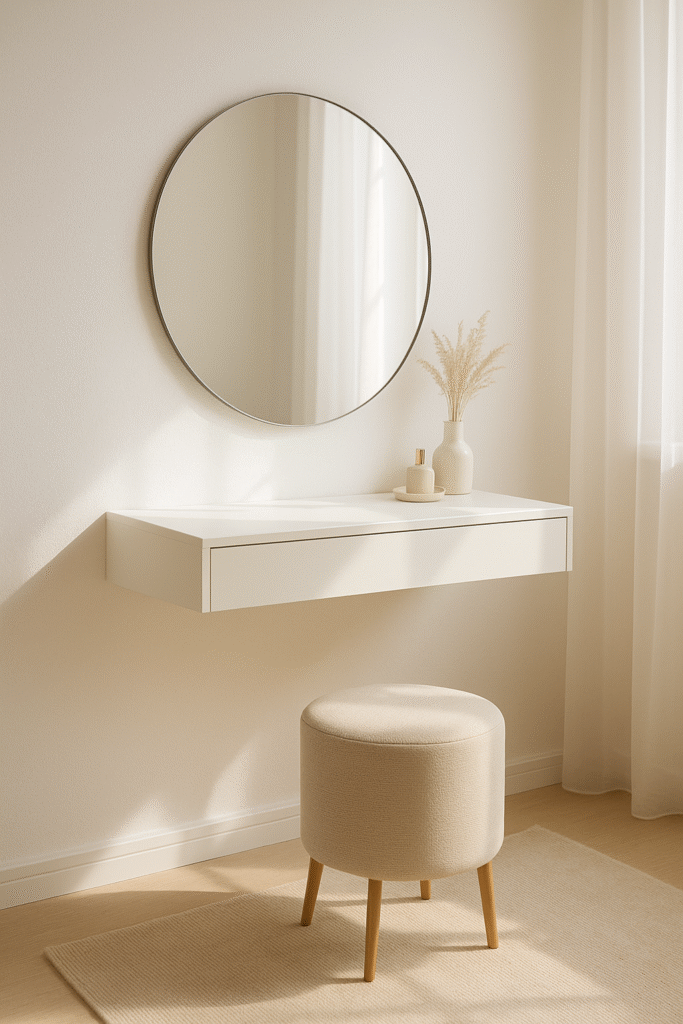 Minimalist Floating Dressing Table