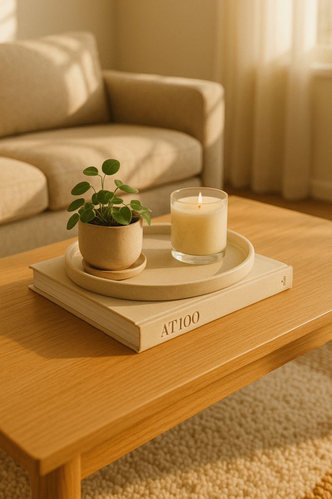 Restyle Coffee Tables & Consoles with Trays and Books