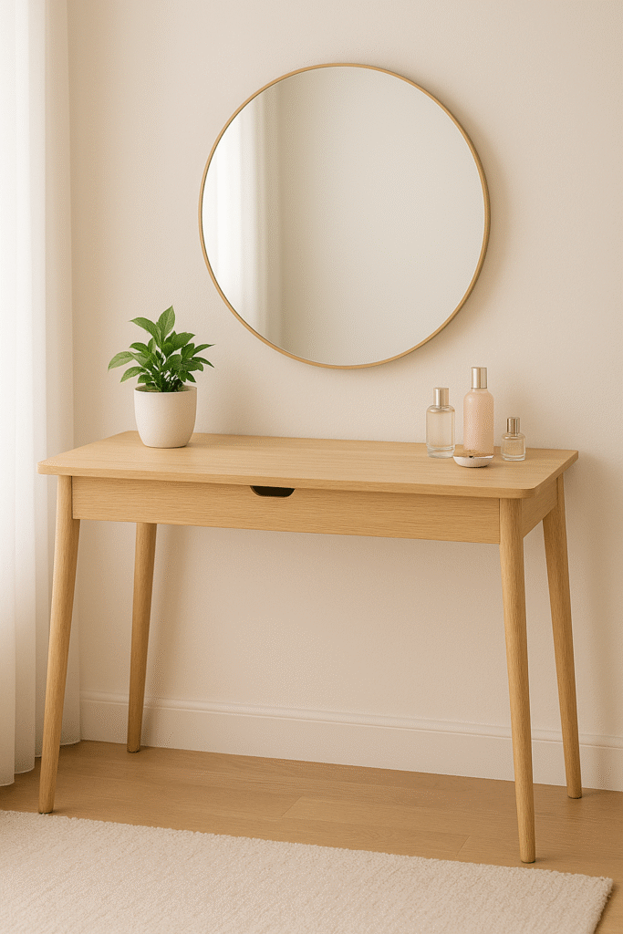 Scandinavian-Inspired Dressing Table