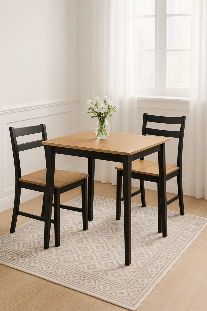 Statement Two-Tone Dining Sets