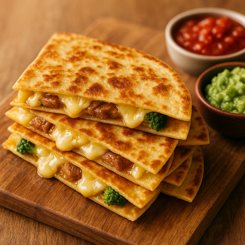  Tex-Mex Chicken Quesadillas