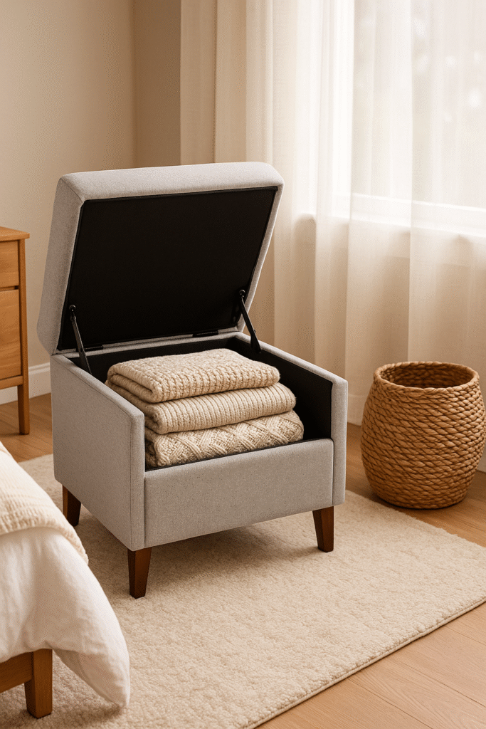 Upholstered Storage Chairs