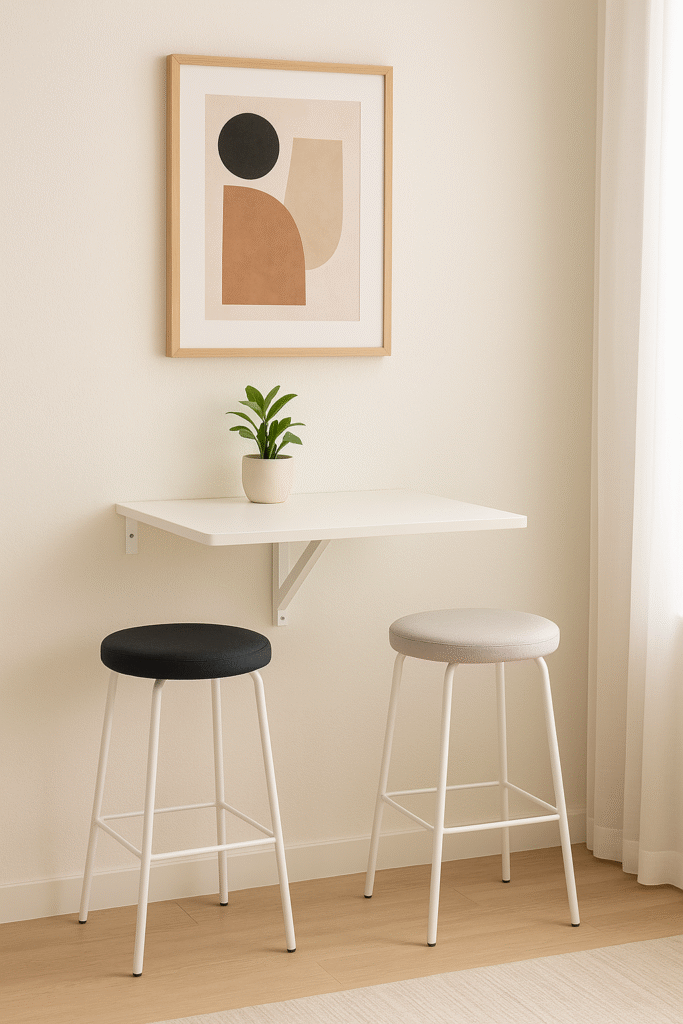 Wall-Mounted Folding Tables
