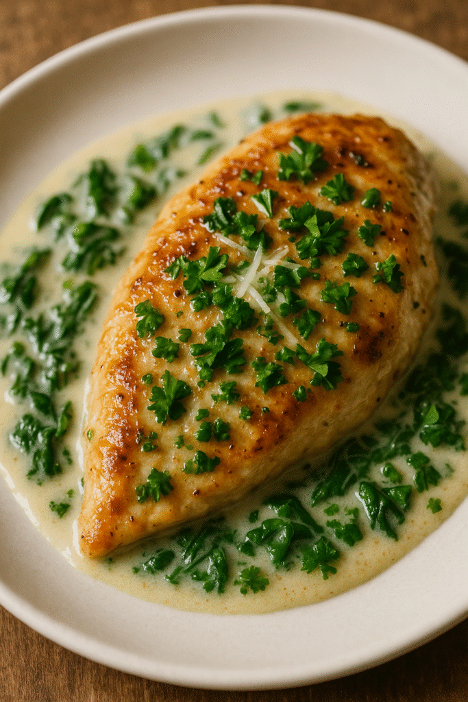 What is Chicken Florentine?