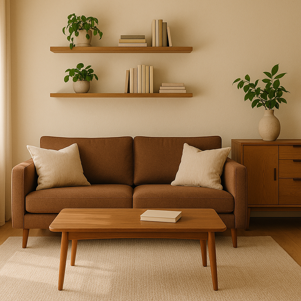 Wooden Accents That Elevate Brown Décor