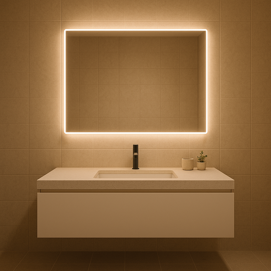 10 LED Bathroom Mirror Ideas to Make Your Space Look Gorgeous
