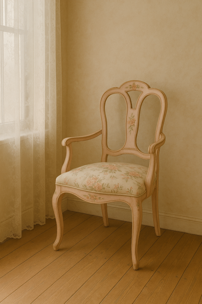 Accent Chairs with Painted Frames