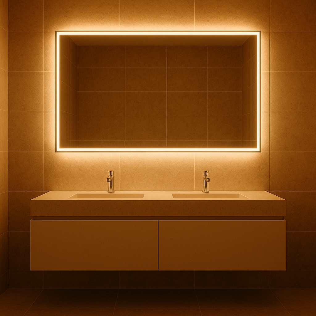 Backlit LED Mirrors