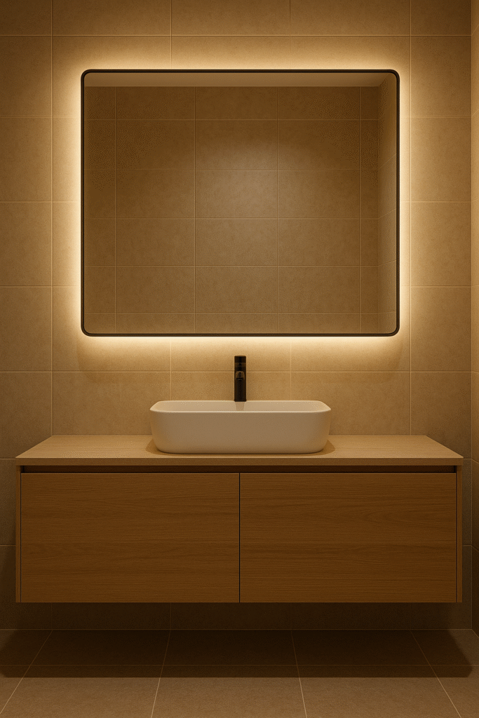 Backlit LED Mirrors