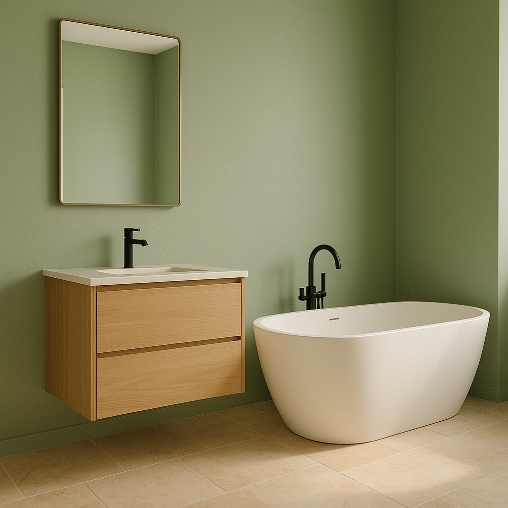 Color Trends for Modern Bathrooms 2025