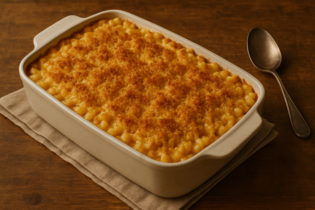 Creamy Baked Macaroni & Cheese