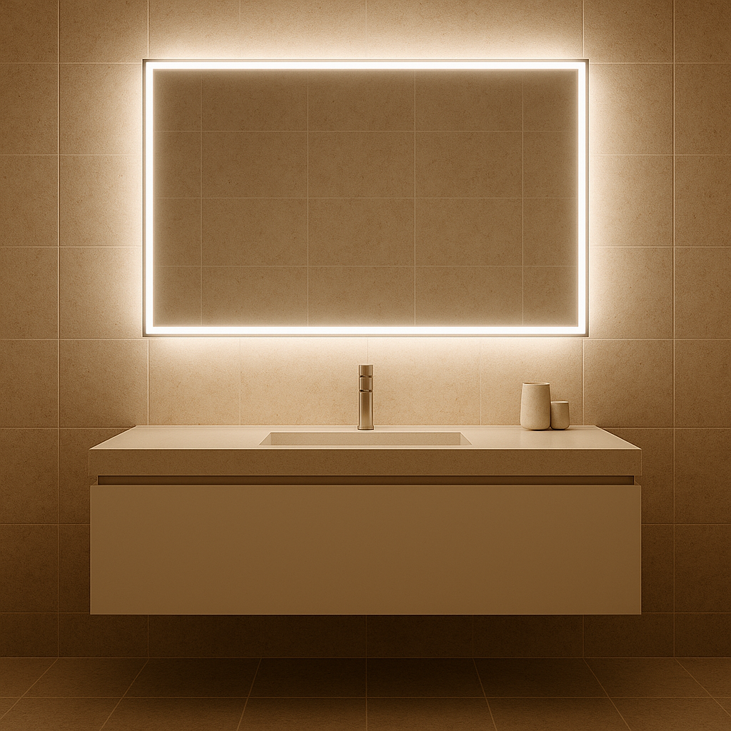 Front-Lit LED Mirrors