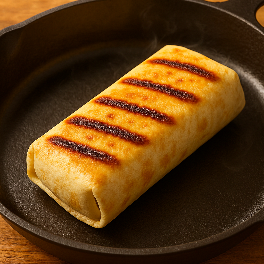 Grilling the Burrito