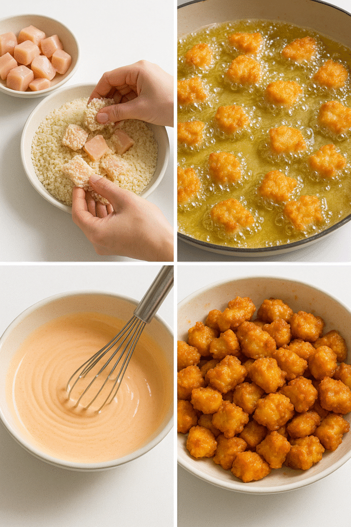 How to Make Crispy Bang Bang Chicken (Step by Step)