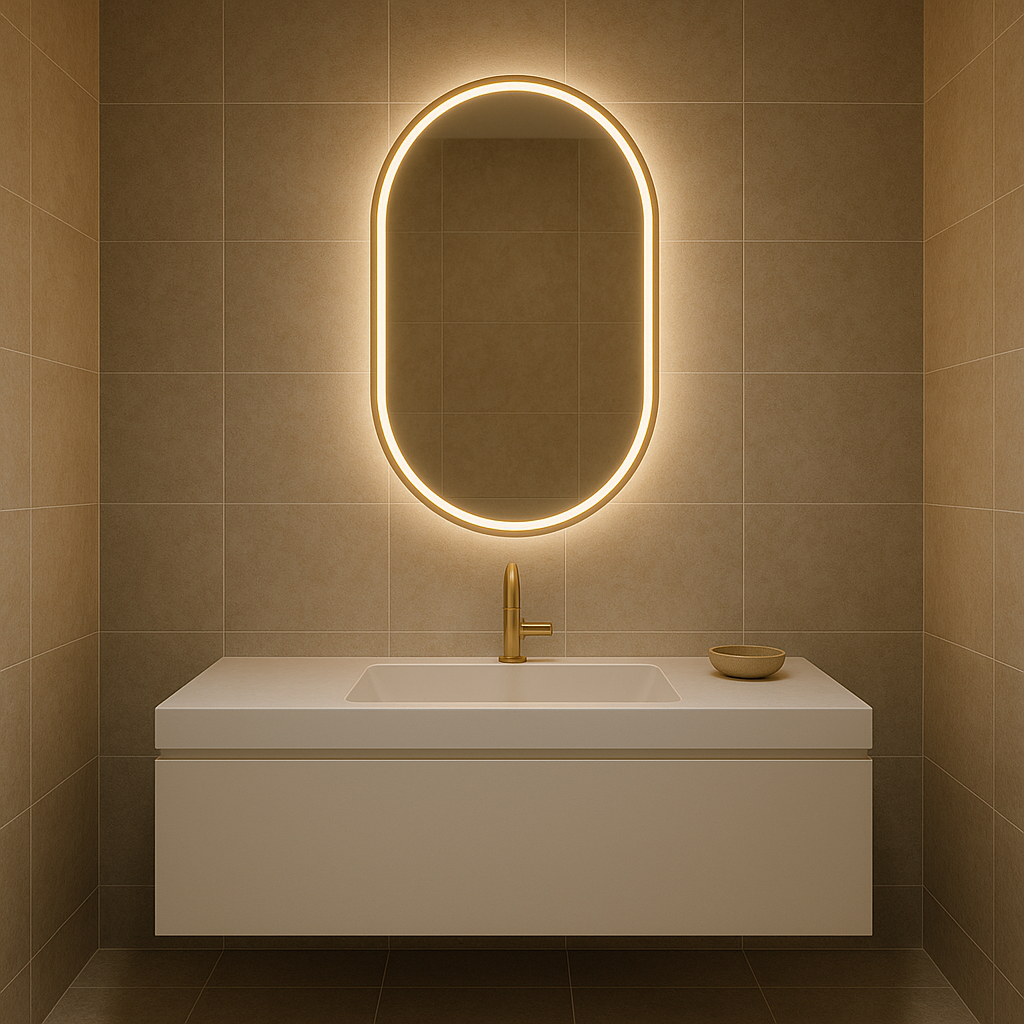 Oval LED Mirrors