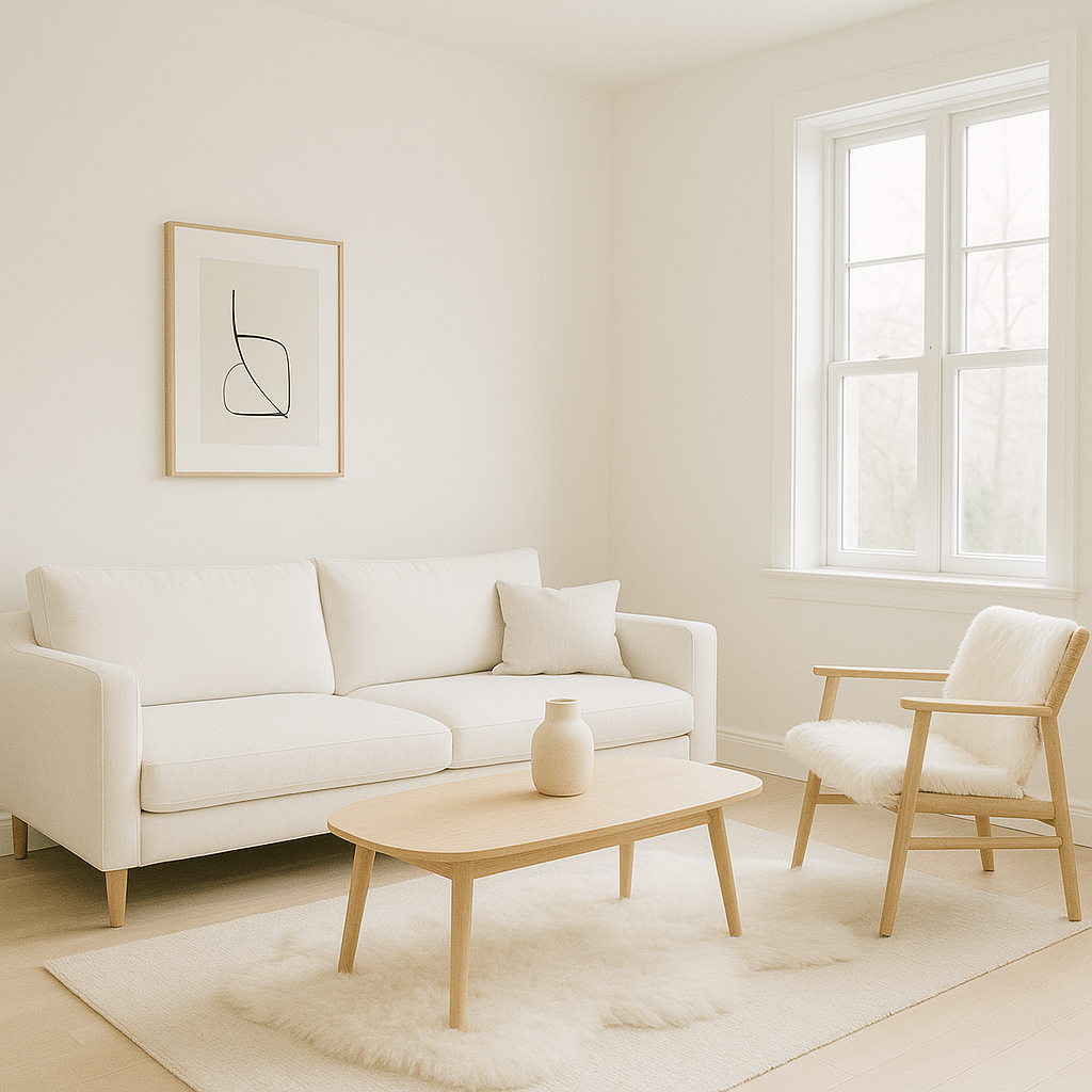 Scandinavian White Simplicity