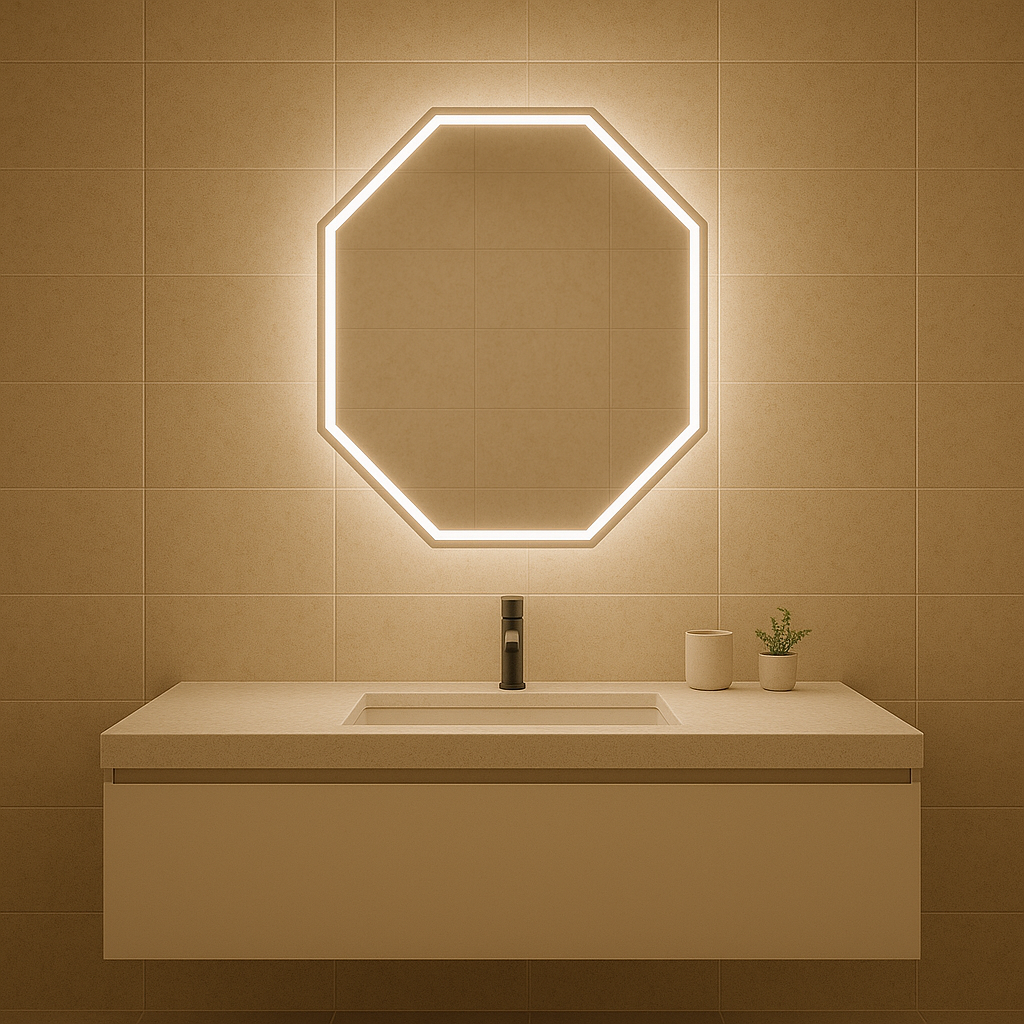 Unique Shape LED Mirrors